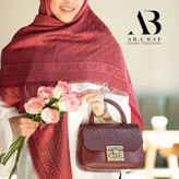 کیف درب دار چرم طبیعی مدل: AB-W-3026