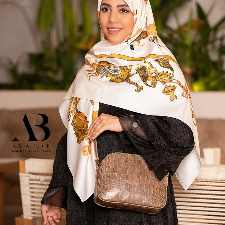 کیف زنانه چرم طبیعی مدل AB-W-3006
