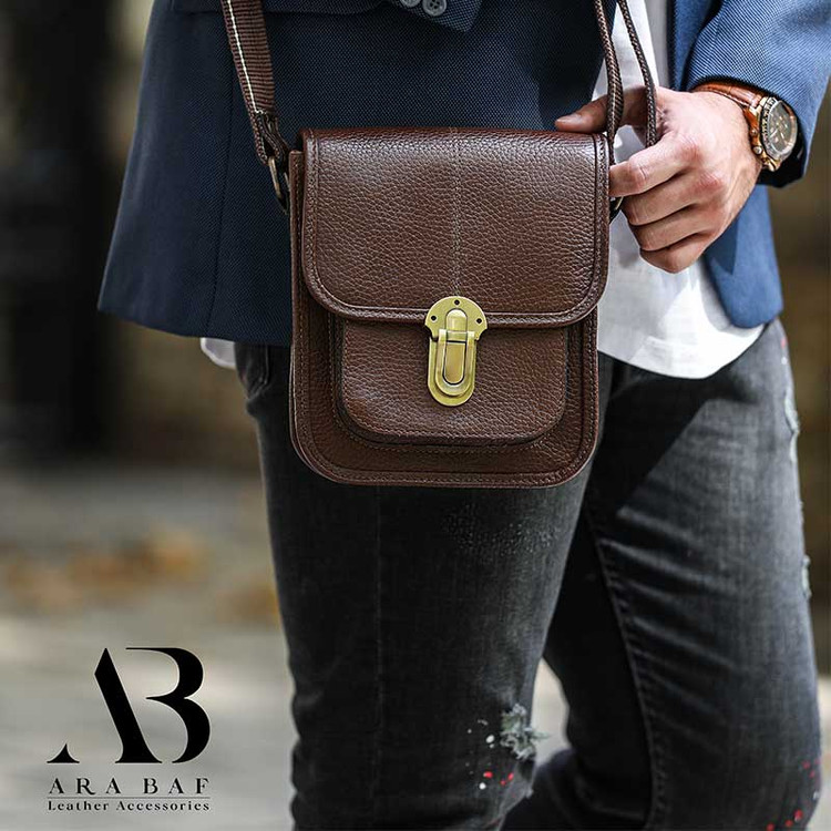کیف دوشی قفل دار مدل AB-M-2009